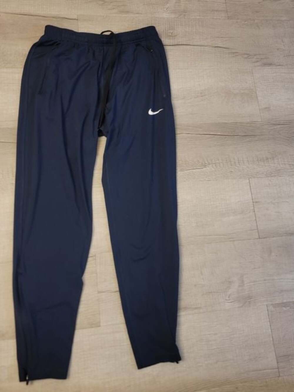 Nike Men's Navy Blue Dri-FIT Track Pants